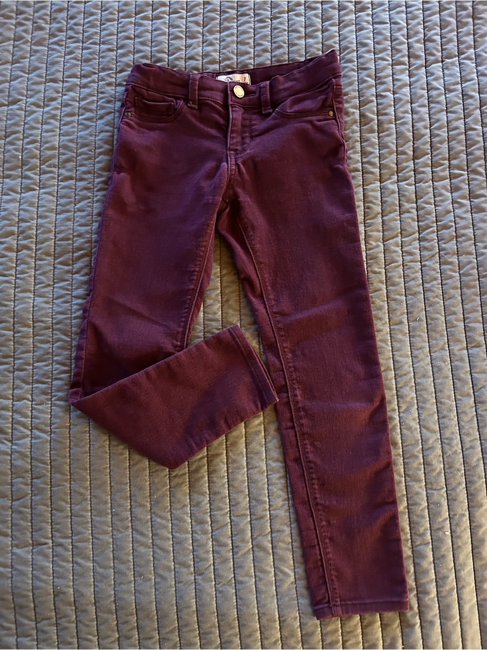 Jordache Girls' Burgundy Skinny Jeans